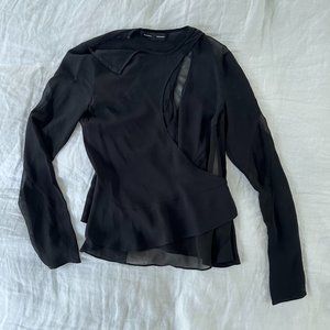 PROENZA SCHOULER SILK BLOUSE